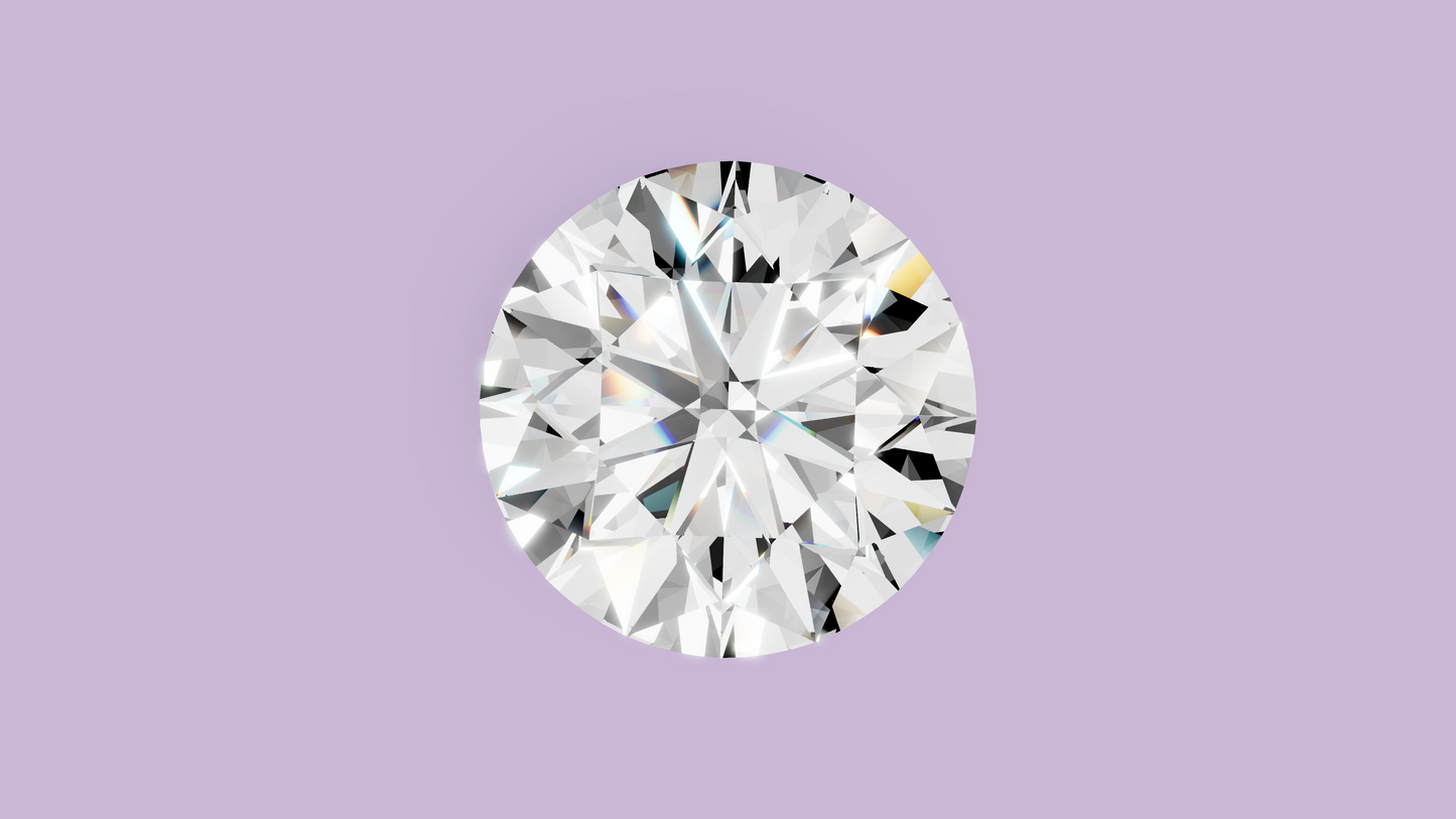 COUPE RONDE PETITS DIAMANTS