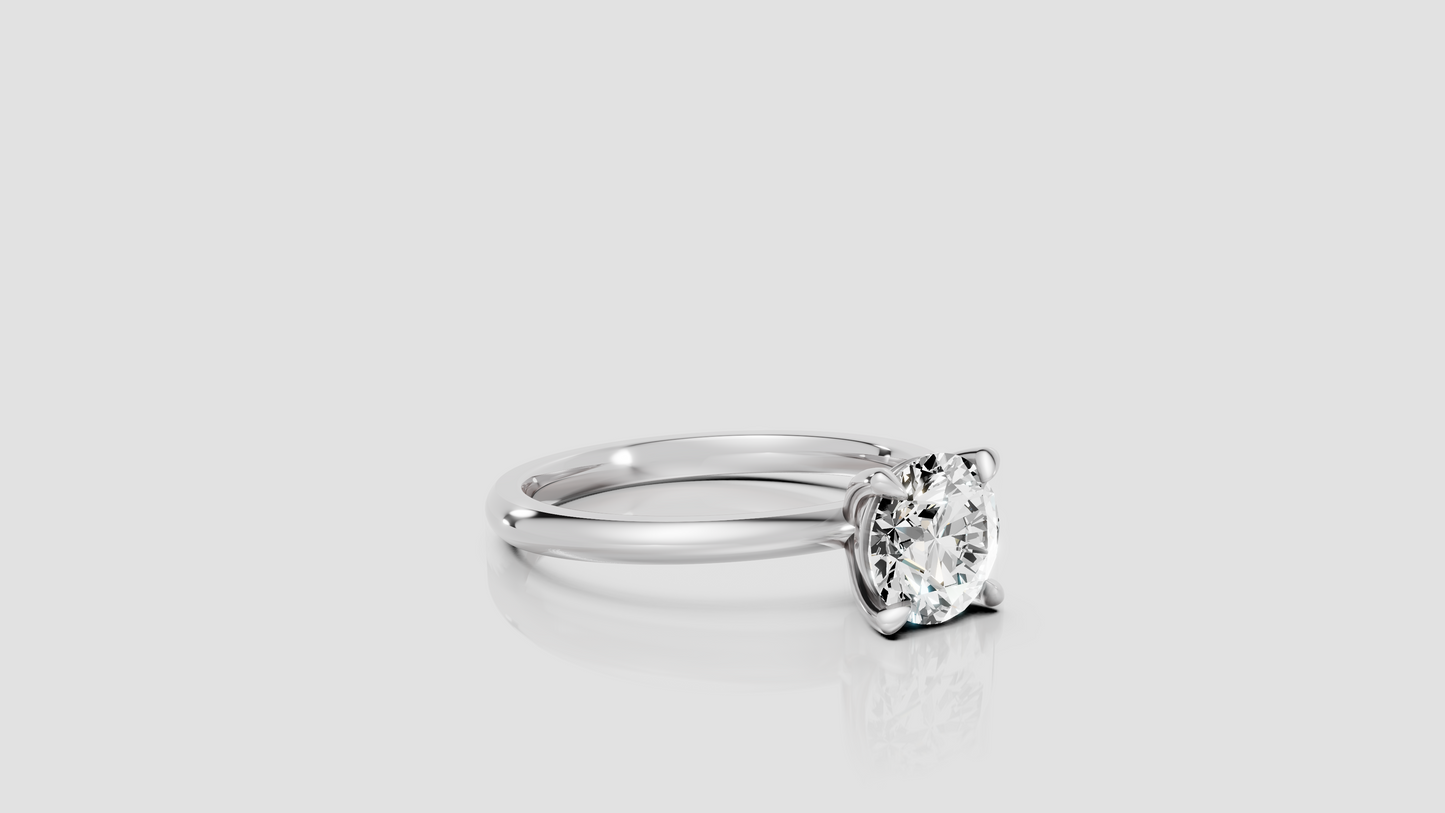 BAGUE SOLITAIRE 1CT